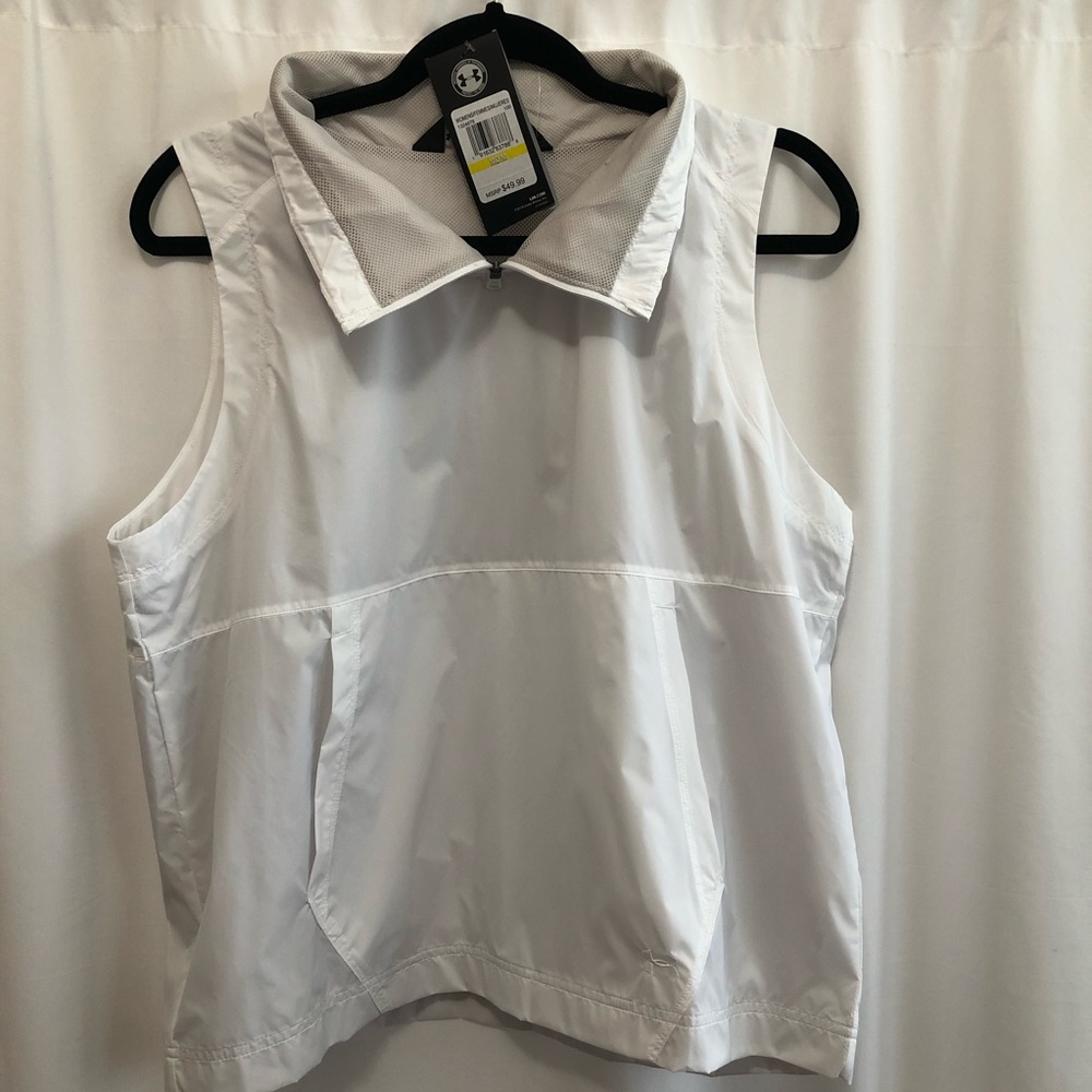 Under Armour Windbreaker Workout Vest sz M